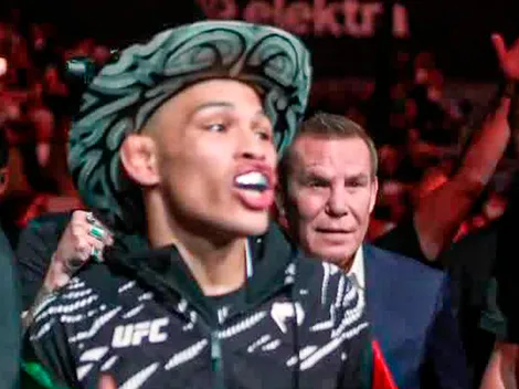 Lazy Boy entró con Julio César Chávez al UFC Fight Night de México 2025