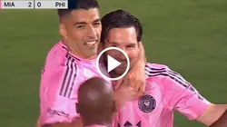 Messi entró al campo y la primera que tocó fue gol.