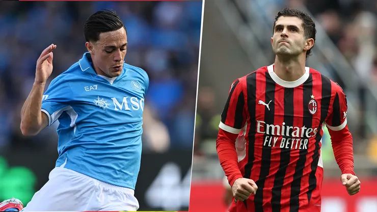 Napoli y Milan se enfrentan en una nueva jornada de la Serie A de Italia