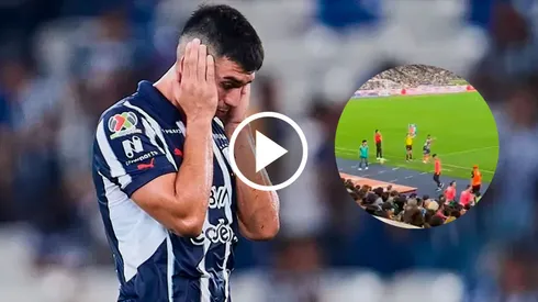 Jorge Rodríguez, golpeado tras ser reemplazado.