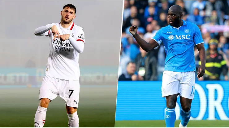 Milan y Napoli se enfrentan por la Serie A