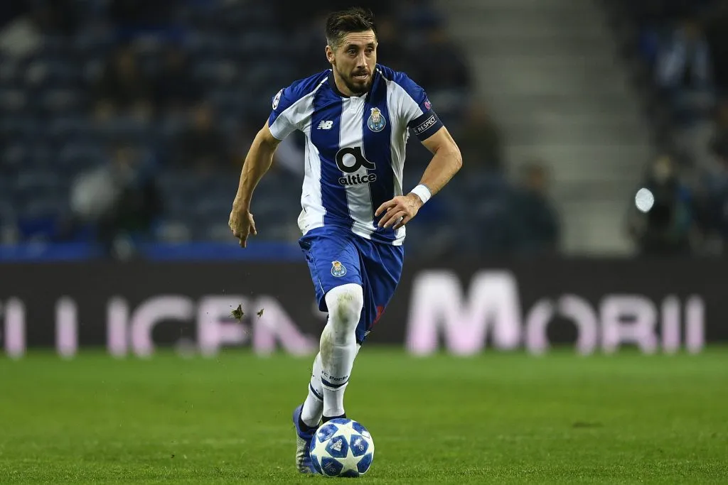 Héctor Herrera en su época como jugador de Porto (Getty Images)