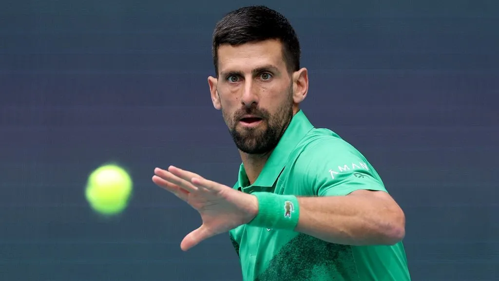 Novak Djokovic disputará la final del Masters 1000 de Miami ante Jakub Mensik. (GETTY IMAGES)