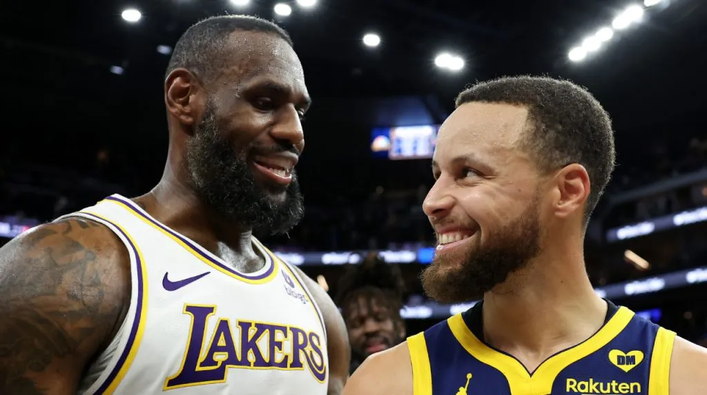 LeBron James y Stephen Curry. (Foto: Getty Images)