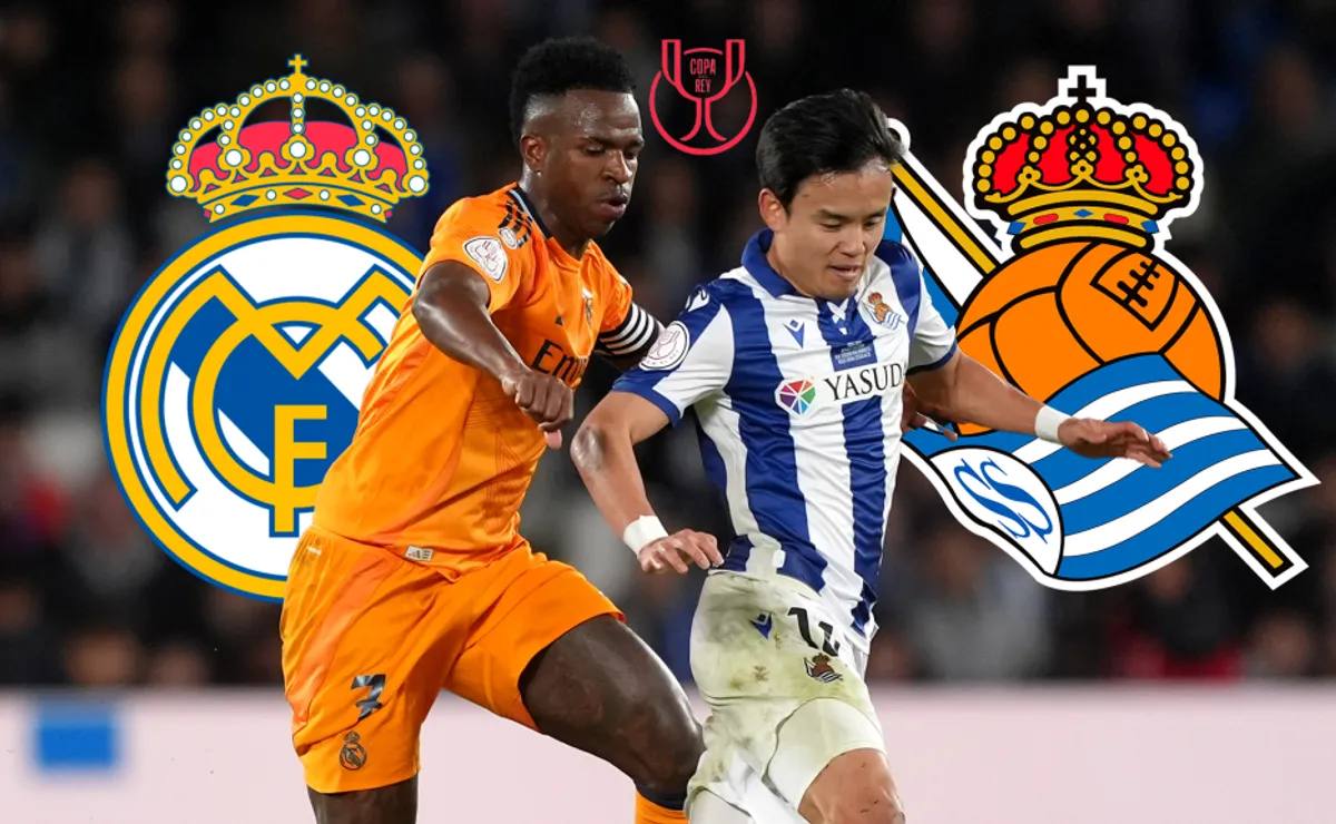 Real Madrid vs Real Sociedad por Copa del Rey 2025: TV y alineaciones