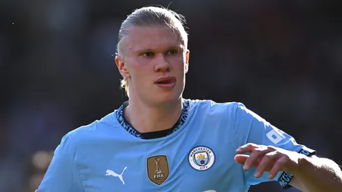 Erling Haaland se lesionó con Manchester City