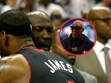 Michael Jordan la respondió a Rodman por hablar mal de LeBron
