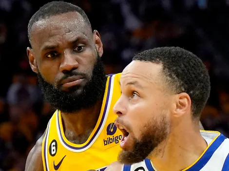La advertencia de LeBron a Stephen Curry antes de Lakers vs. Warriors