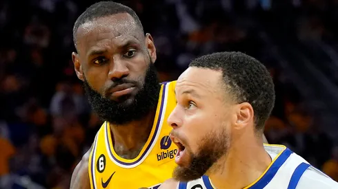 LeBron James y Stephen Curry.