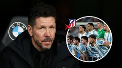 Simeone, desestimado por un jugador argentino.