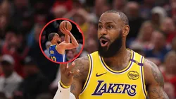 Stephen Curry y LeBron James.