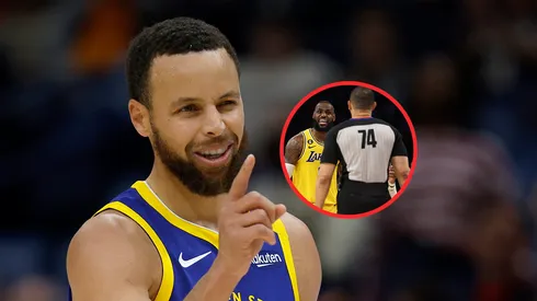 Stephen Curry y LeBron James.