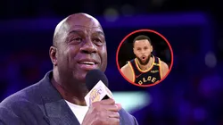 Magic Johnson y Stephen Curry.
