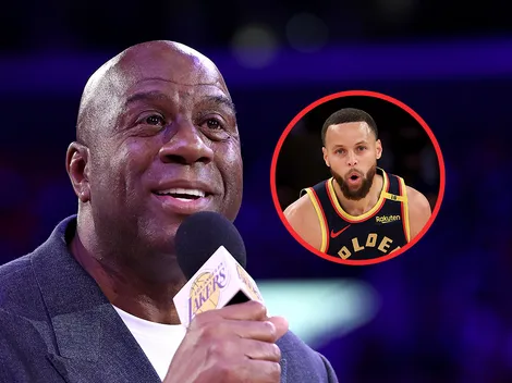 El mensaje de Magic a Curry y Warriors antes de enfrentar a Lakers