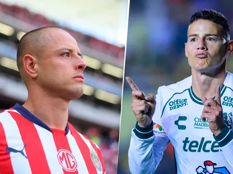 James Rodríguez gana 5 millones en León y el salario de Chicharito Hernández en Chivas