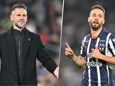 ¿Mal ambiente en Rayados? Martín Demichelis y Sergio Canales discutieron en pleno entrenamiento