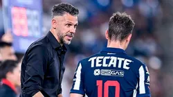 Canales y Demichelis se cruzaron muy fuerte.