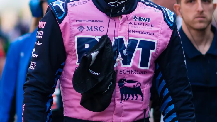 Uniforme de Alpine para la temporada 2025 de la F1