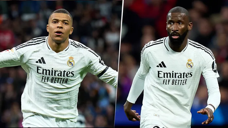 Se conocieron las sanciones a Kylian Mbappé y Antonio Rüdiger en la previa de la Champions League