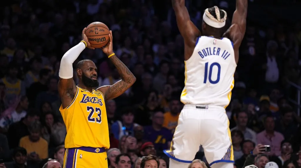 LeBron James y Jimmy Butler III. (Foto: Getty Images)