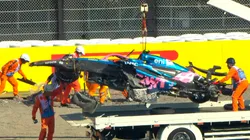 Jack Doohan estrelló su coche en la FP2 del Gran Premio de Japón