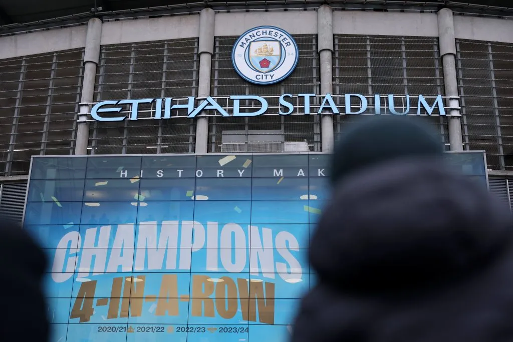 Manchester City adujo que Arsenal, Brighton, Everton y Leicester recibieron una gran cantidad de dinero en concepto de préstamos de sus propietarios. (Getty Images)