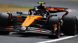 Lando Norris, de McLaren, en el GP de Japón 2025