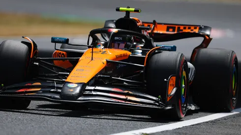 Lando Norris, de McLaren, en el GP de Japón 2025