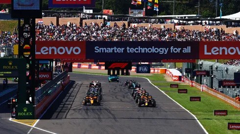 Parrilla de salida del Gran Premio de Japón