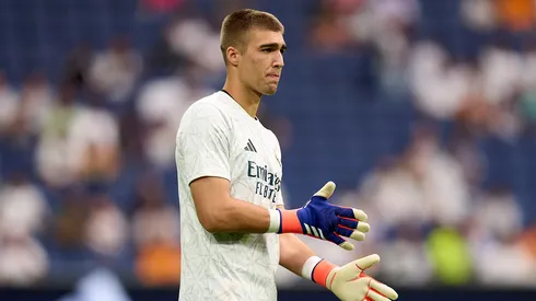 Fran González, portero del Real Madrid vs. Valencia