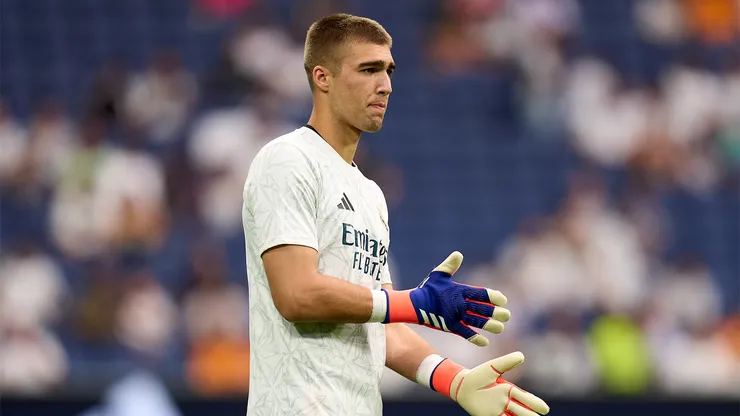 Fran González, portero del Real Madrid vs. Valencia