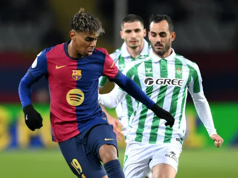 Las alineaciones de Barcelona vs. Betis por LaLiga de España 2024-25