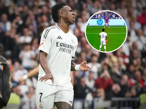 Vinícius Jr erró un penal con Real Madrid ante Valencia