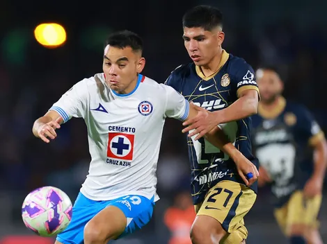 Las alineaciones de Cruz Azul vs. Pumas UNAM por el Clausura 2025