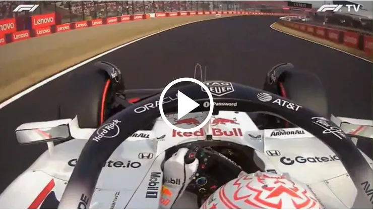 Cámara on board de Max Verstappen en Suzuka