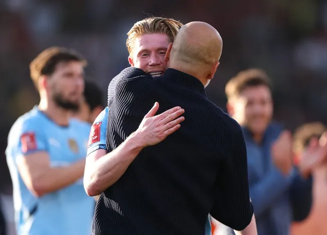 Kevin De Bruyne y Pep Guardiola parten sus caminos [Foto: Getty]