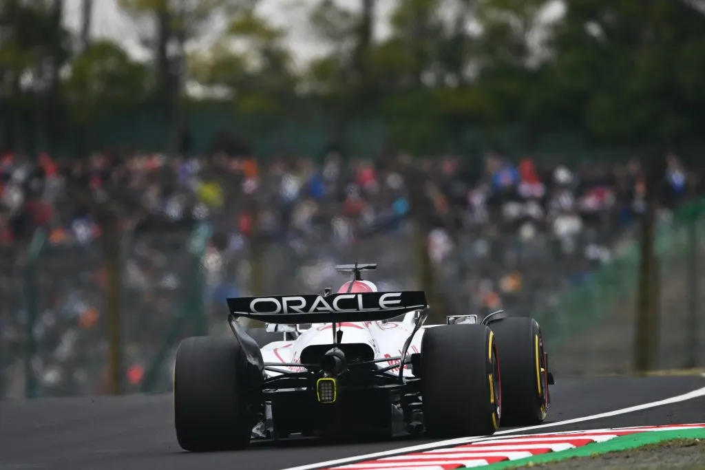 Todos miraron desde atrás a Max Verstappen. [Foto: Getty Images]