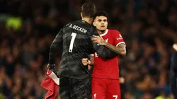 Alisson y Luis Díaz, dos de las tres bajas destacadas.