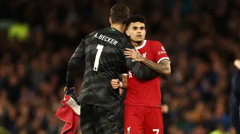 Alisson y Luis Díaz, dos de las tres bajas destacadas.