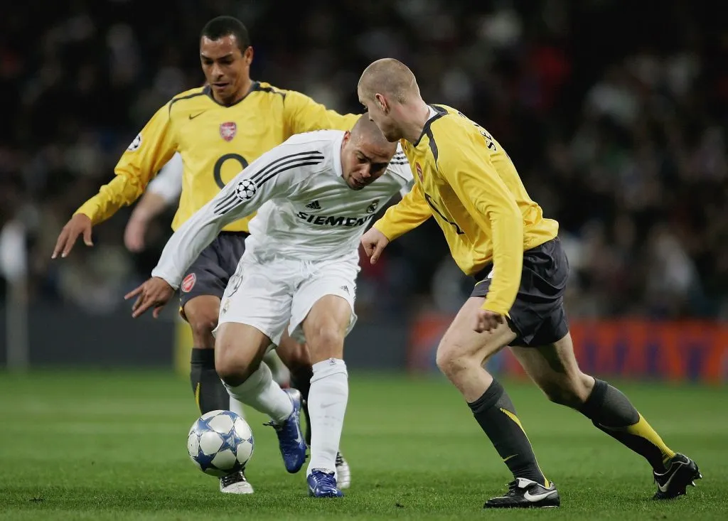Real Madrid venció a Arsenal en una sola oportunidad sobre un total de seis partidos. (Getty Images)