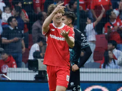 El golazo de Marcel Ruiz para el 2-0 de Toluca sobre Santos Laguna