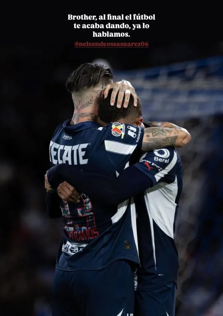 La foto de Sergio Ramos con Nelson Deossa (@sergioramos)