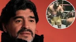 Diego Maradona tuvo su día como boxeador y fue con una estrella mundial.
