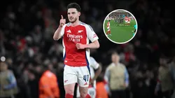 Declan Rice metió dos golazos ante Real Madrid