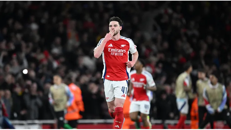 Declan Rice, la figura del partido