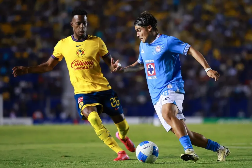 Cruz Azul y América empataron en cero en la ida de los cuartos de final. (Getty Images)