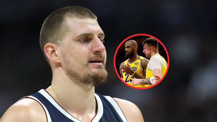 Nikola Jokic, LeBron James y Luka Doncic.