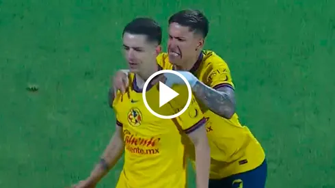 Álvaro Fidalgo marcó el empate del América en la revancha.