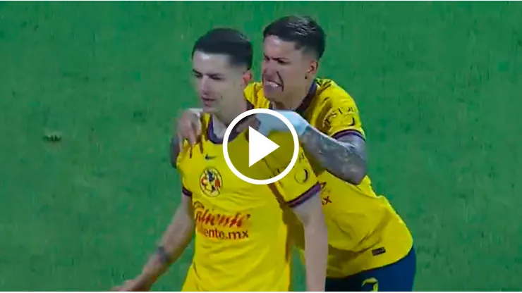 Álvaro Fidalgo marcó el empate del América en la revancha.