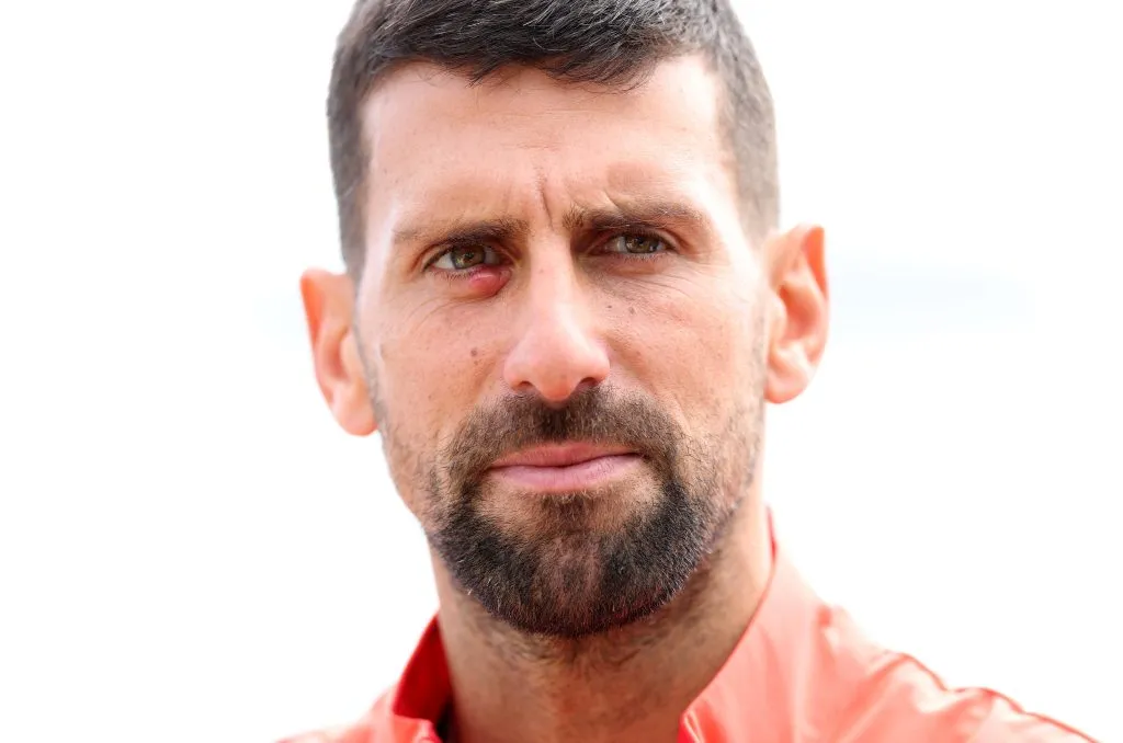 Novak Djokovic continúa mejorando de su infección ocular en pleno Montecarlo 2025 (Getty Images)